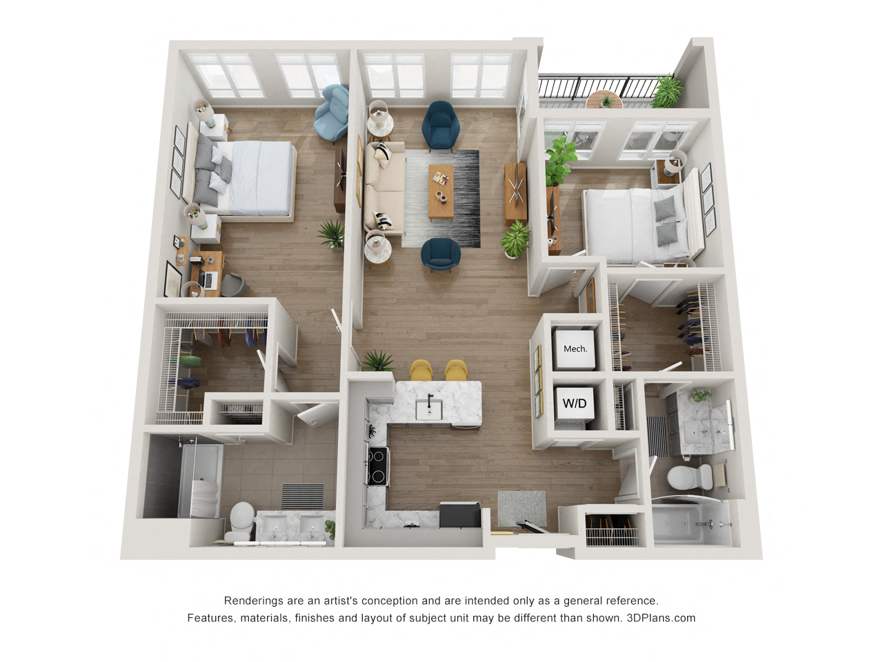 5000 Libbie Mill East Boulevard Studio-3 Beds Apartment for Rent - Photo Gallery 33